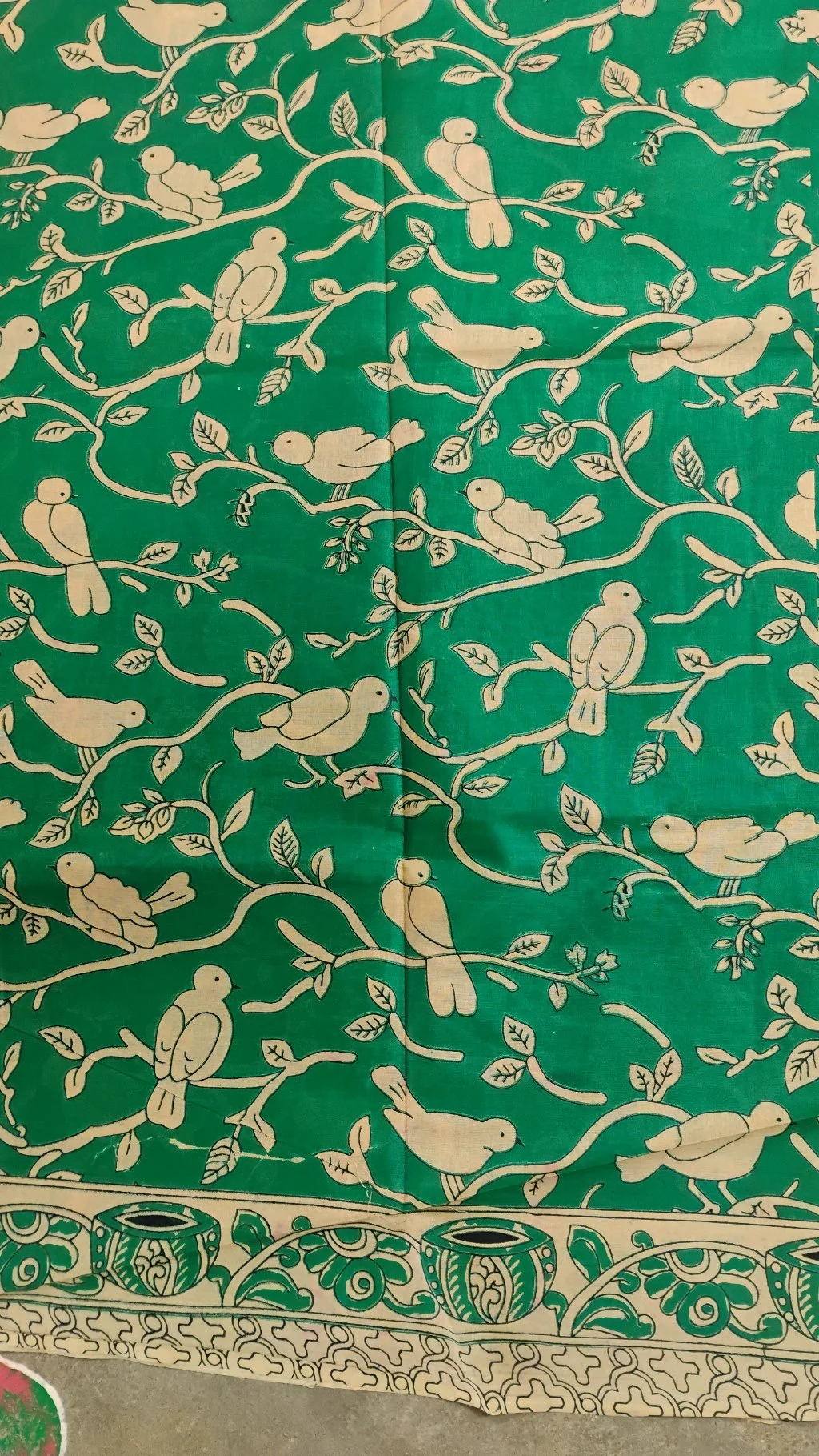 Pure Kalamkari Cotton Sarees thumbnail 3