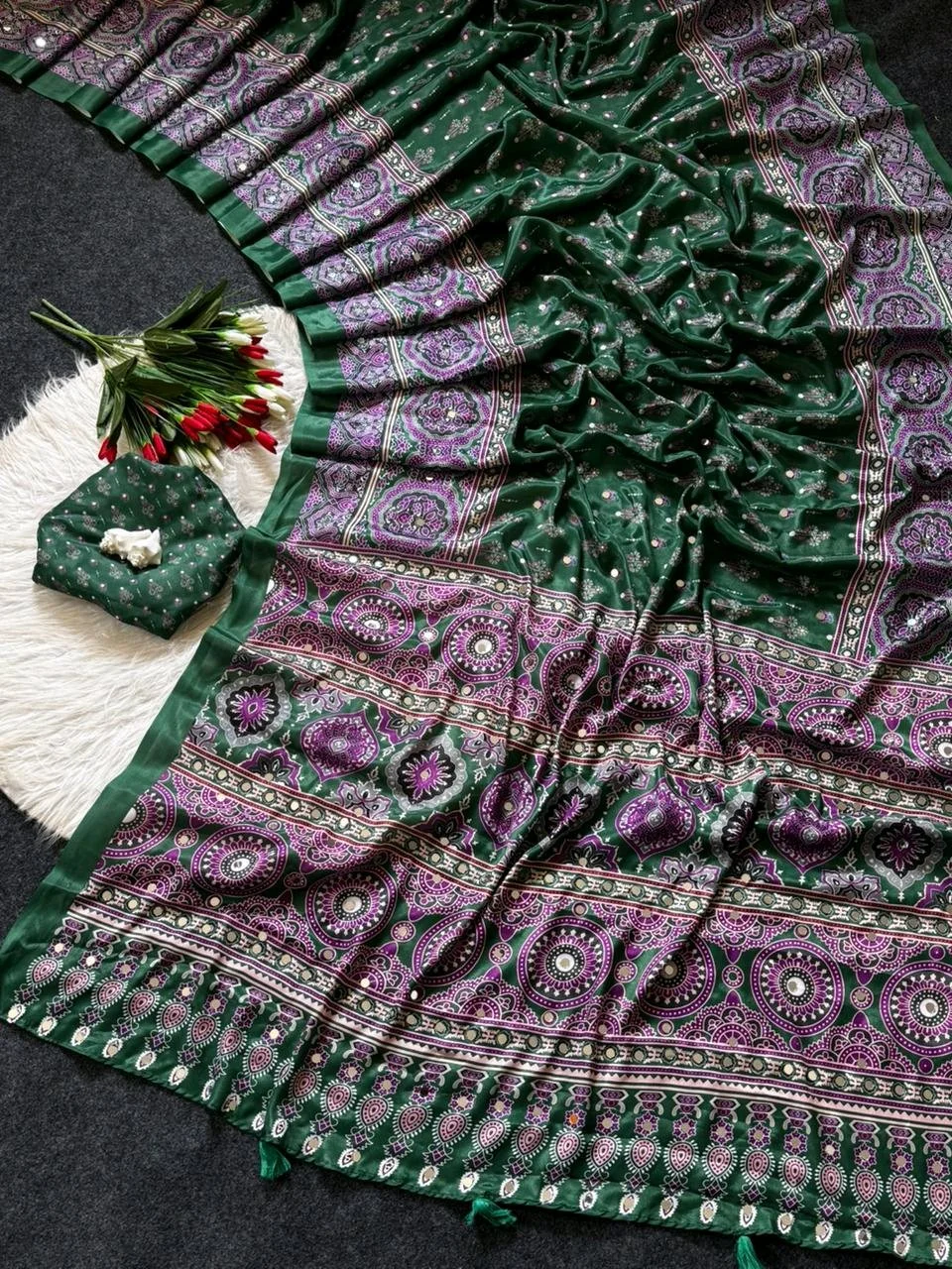 Ajarakh Saree thumbnail 6