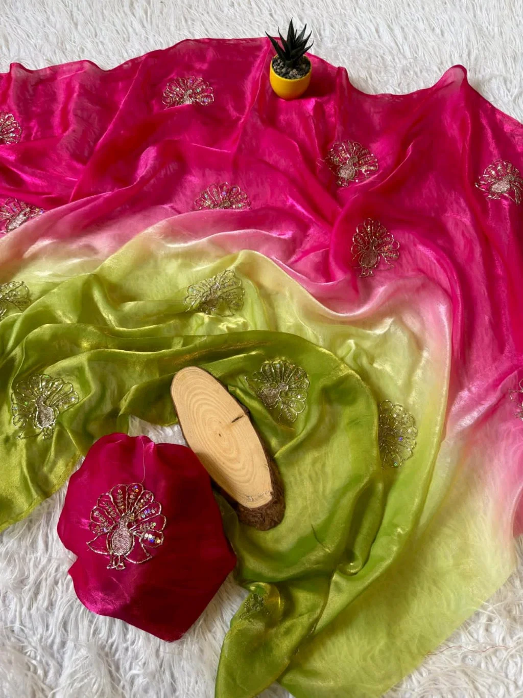 Soft Space silk Saree 7