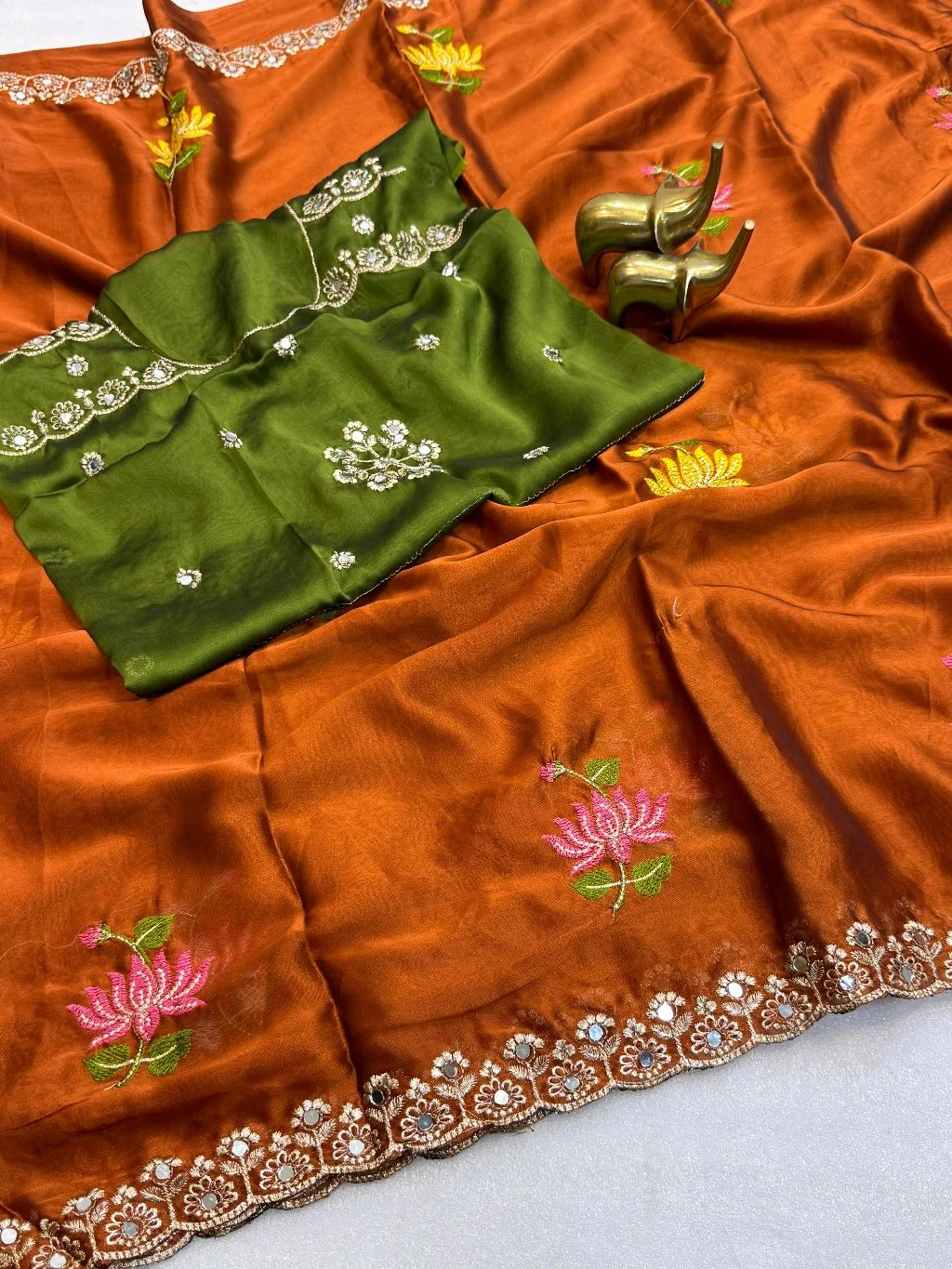 Soft Rangoli Silk Saree 3