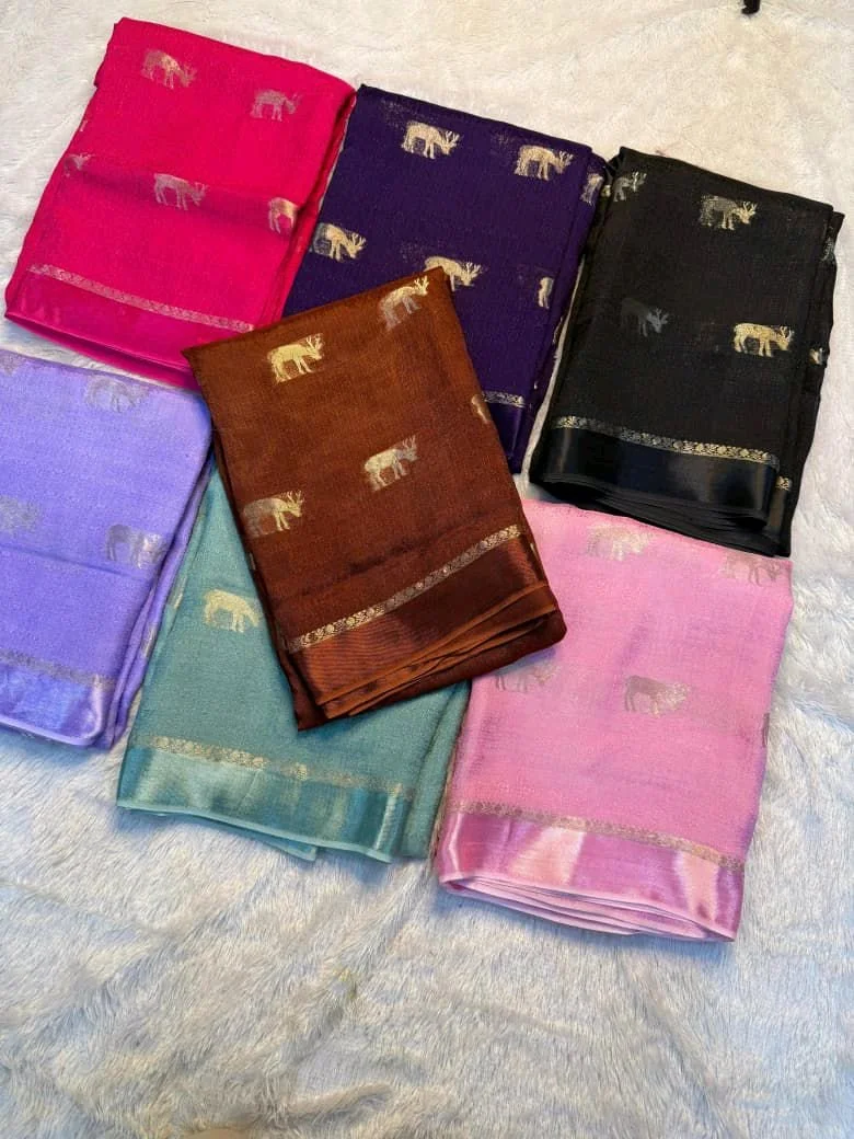 PURE VISCOSE SOFT SAREE 5