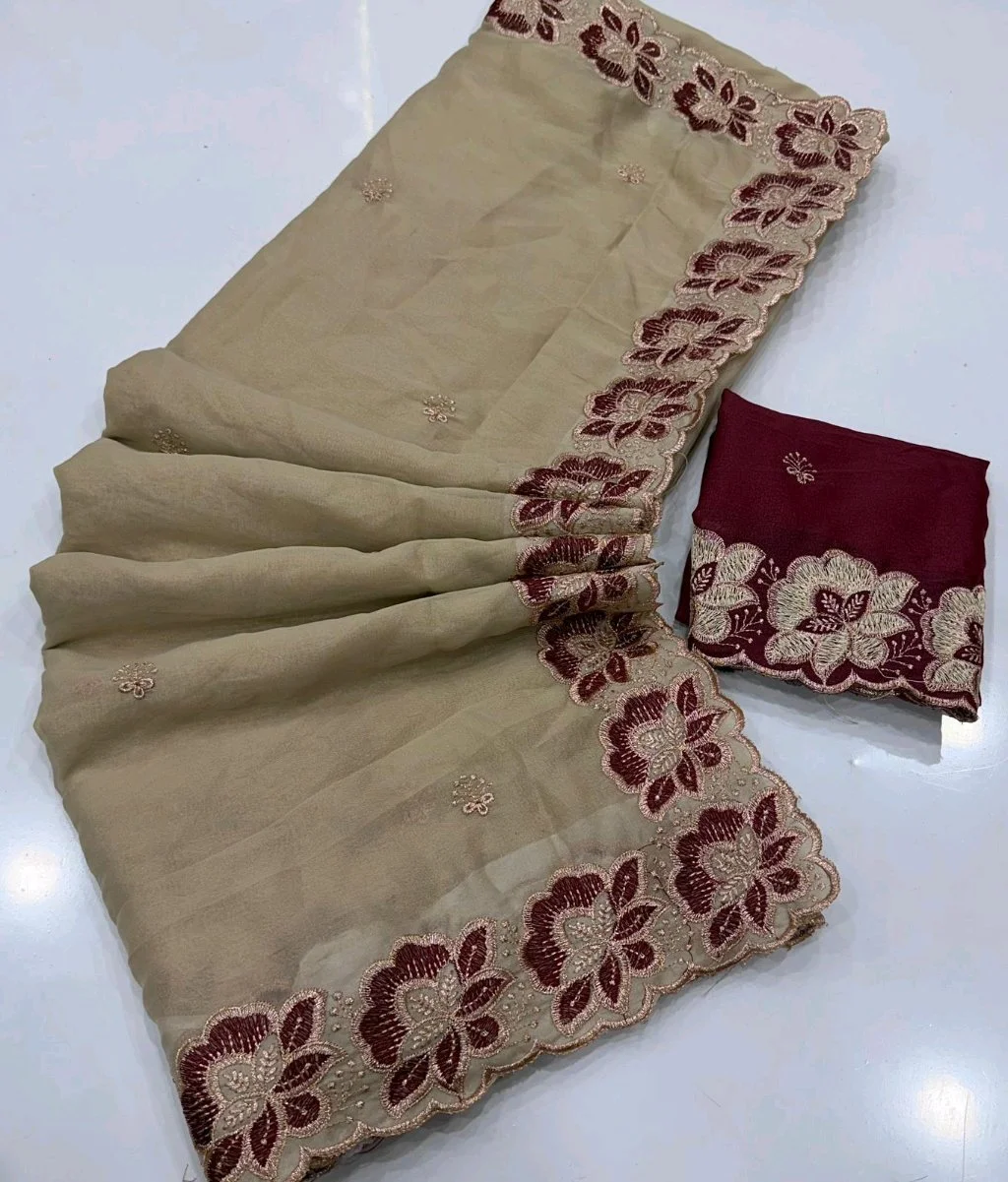 Georgette Saree 3