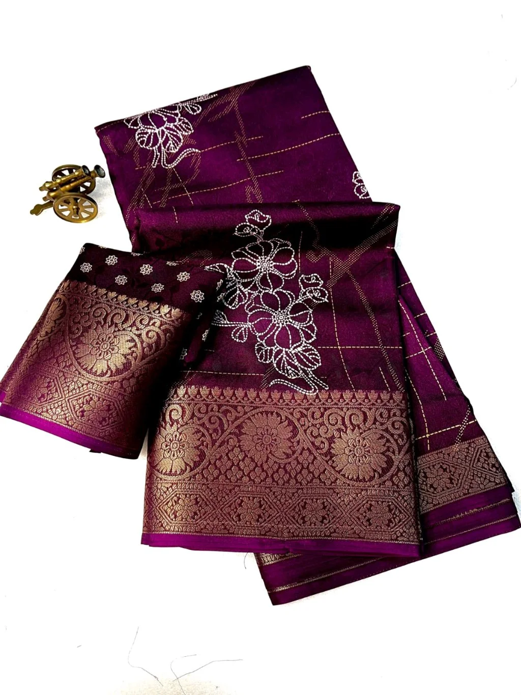 Ajrakh Designer Sarees 4