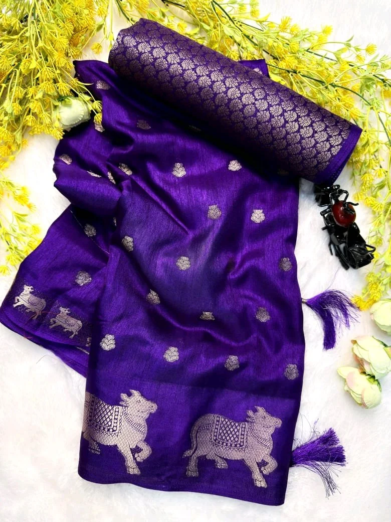 Soft Dola Silk Saree 2