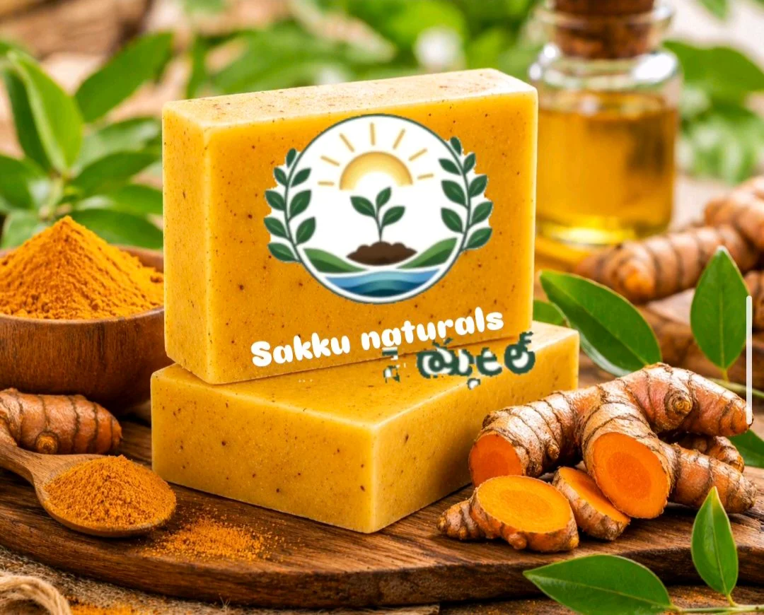 Sakku Naturals Turmeric Soap Bar