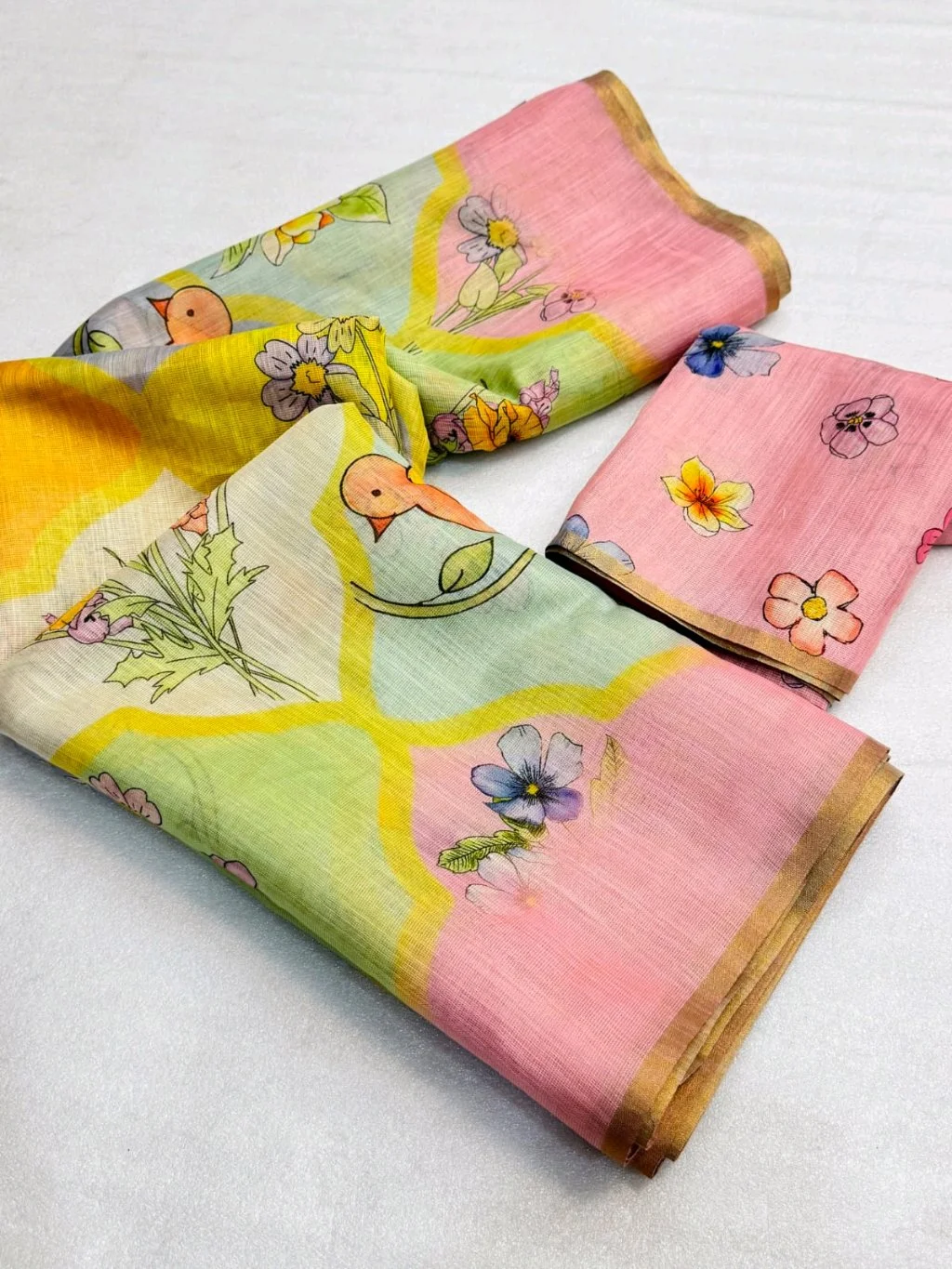 Tissue Saree thumbnail 1