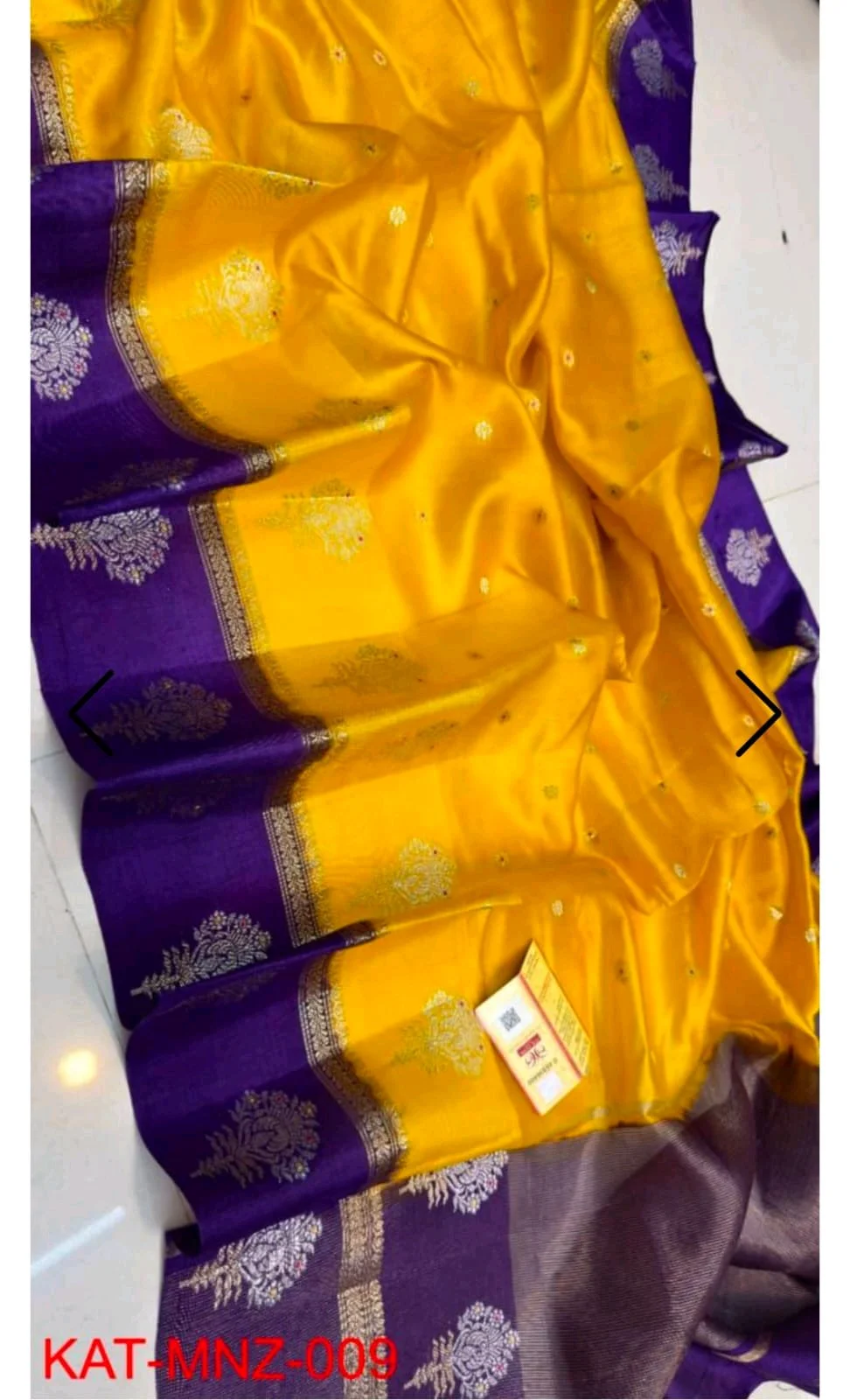 Warm Silk Dyed Banarasi Sarees thumbnail 2