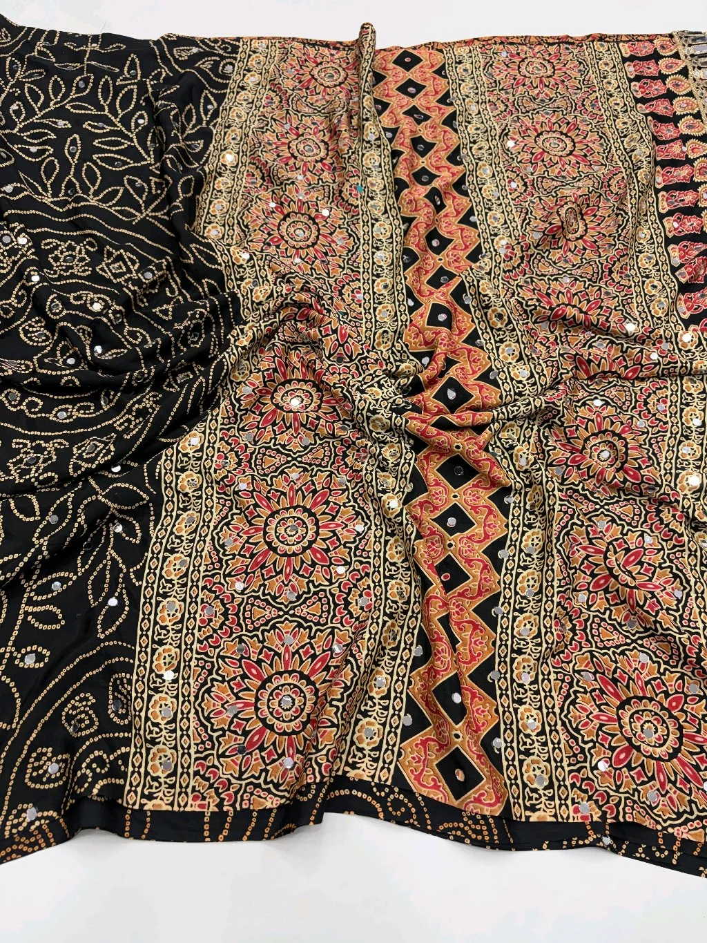 Pure Arjakh Satin Saree thumbnail 10