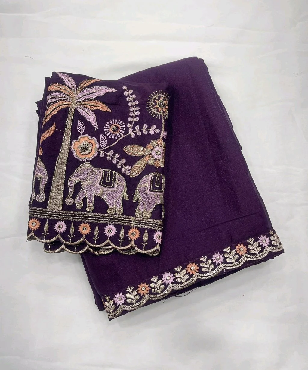Star Georgette Sarees thumbnail 6