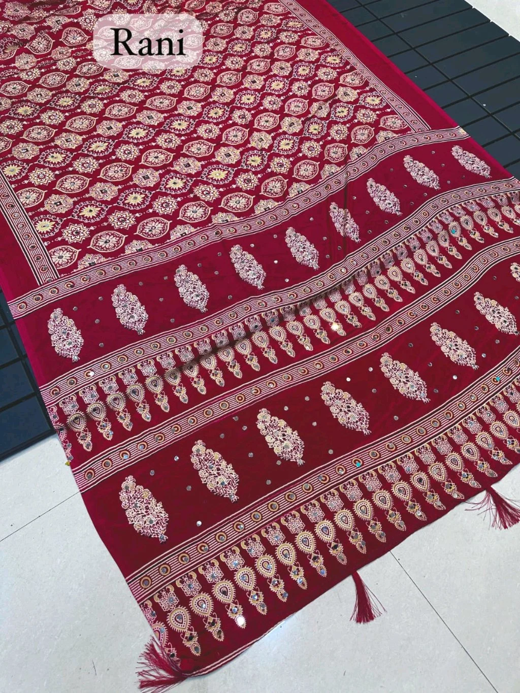 Ajarkh Print Sarees 5