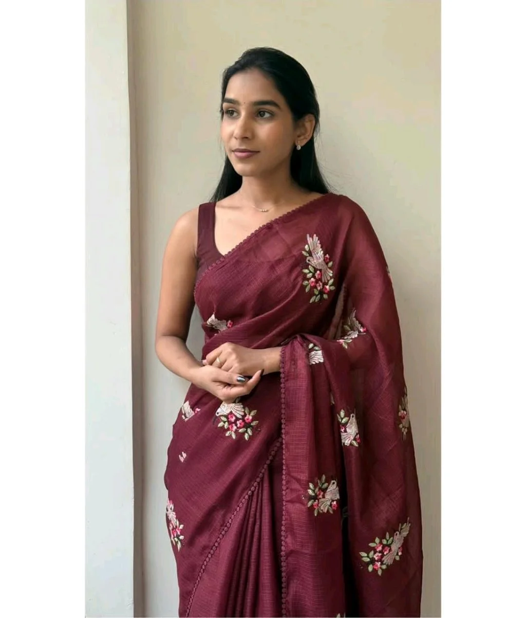 Kota Doria Silk Sarees 7