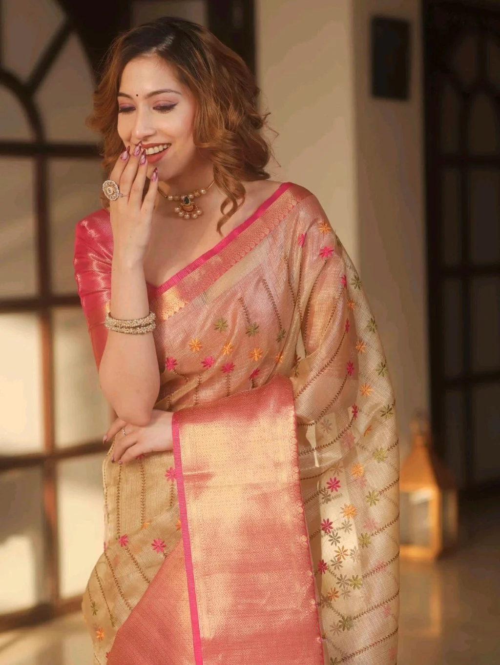 Banarasee Tisuee Saree 3