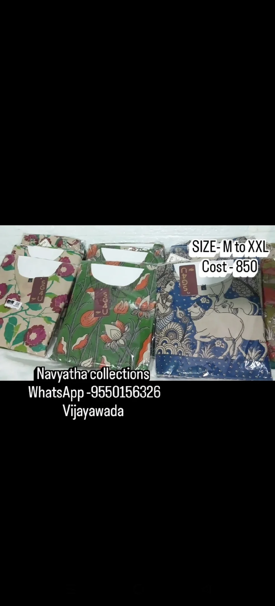 SG4U Printed Readymade Kurtis 1