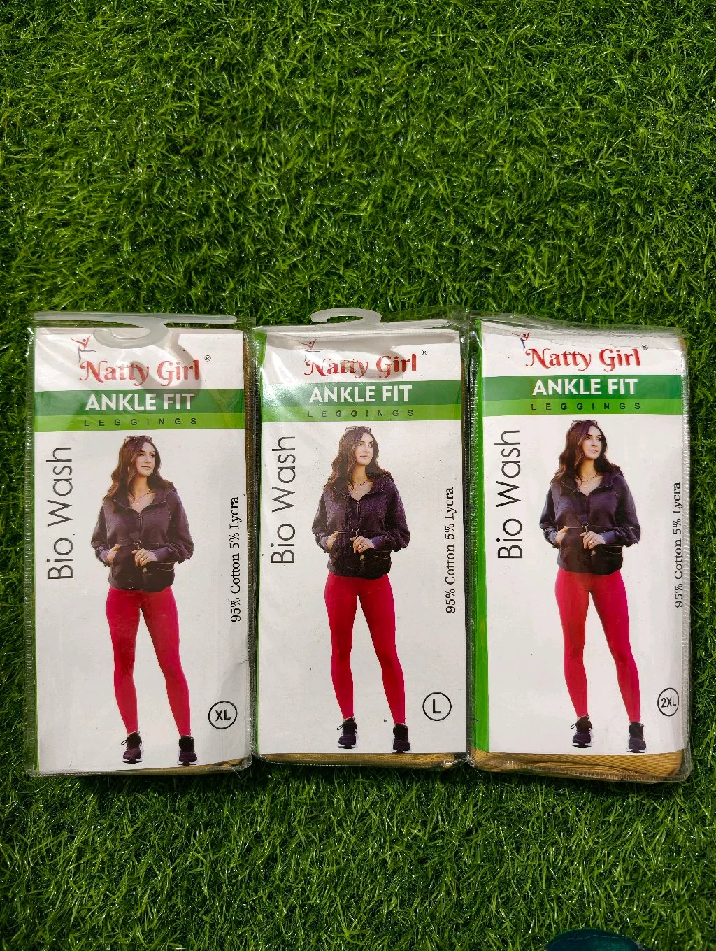 Natty Girl Ankle Fit Bio Wash Leggings Golden Beige 4