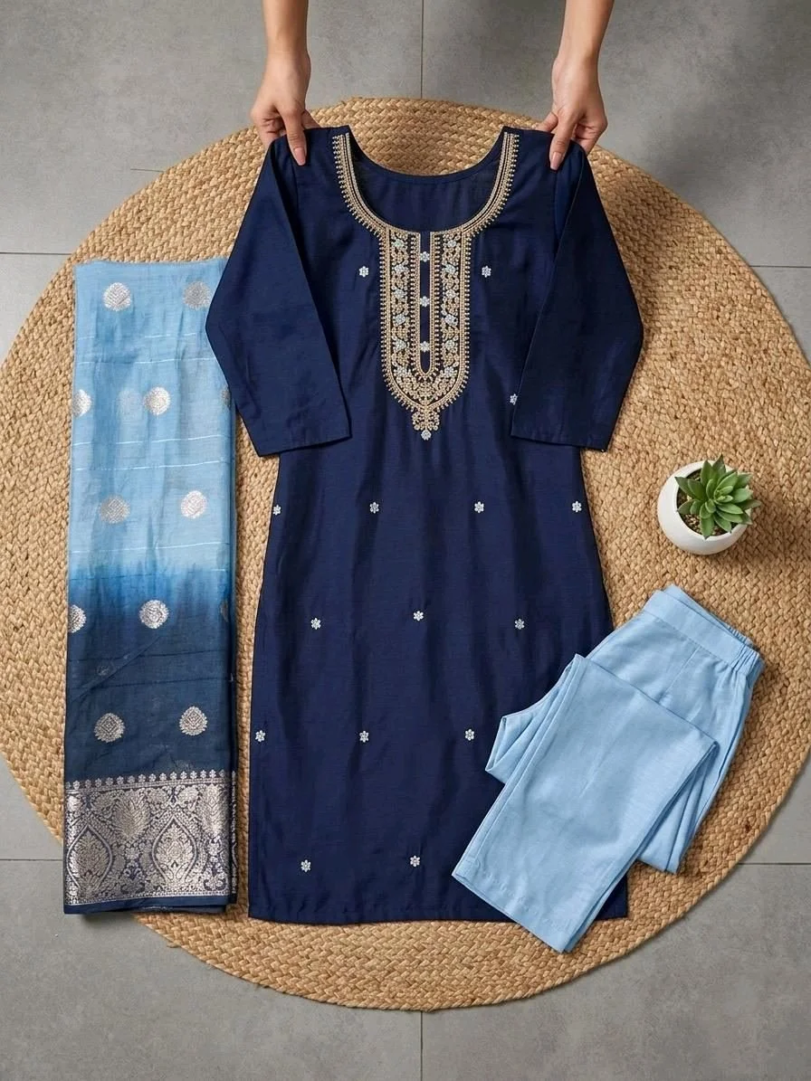 Manvi Kurta Set with Dupatta 6