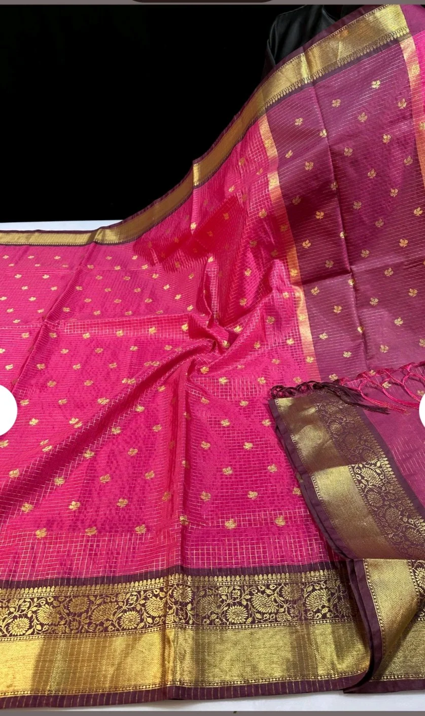 Semi Katan Soft Silk Banarasi Saree 5