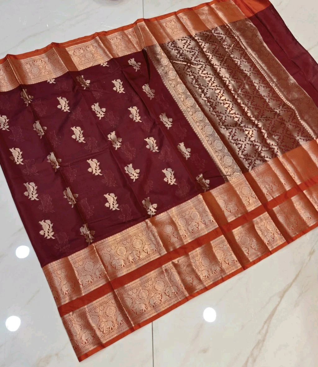 KANJIVARAM SOFT PATTU SAREE 4