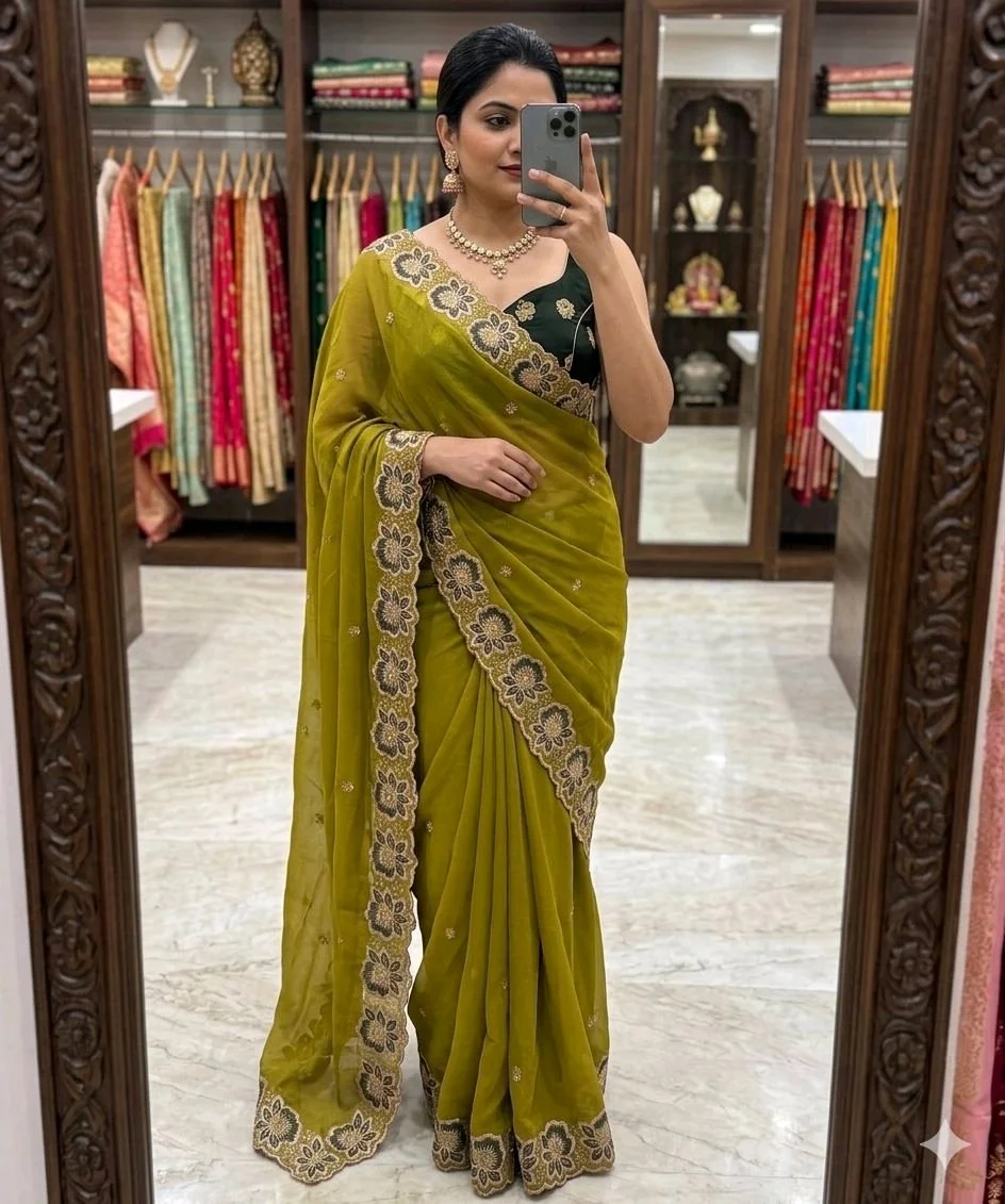 Georgette Saree 9