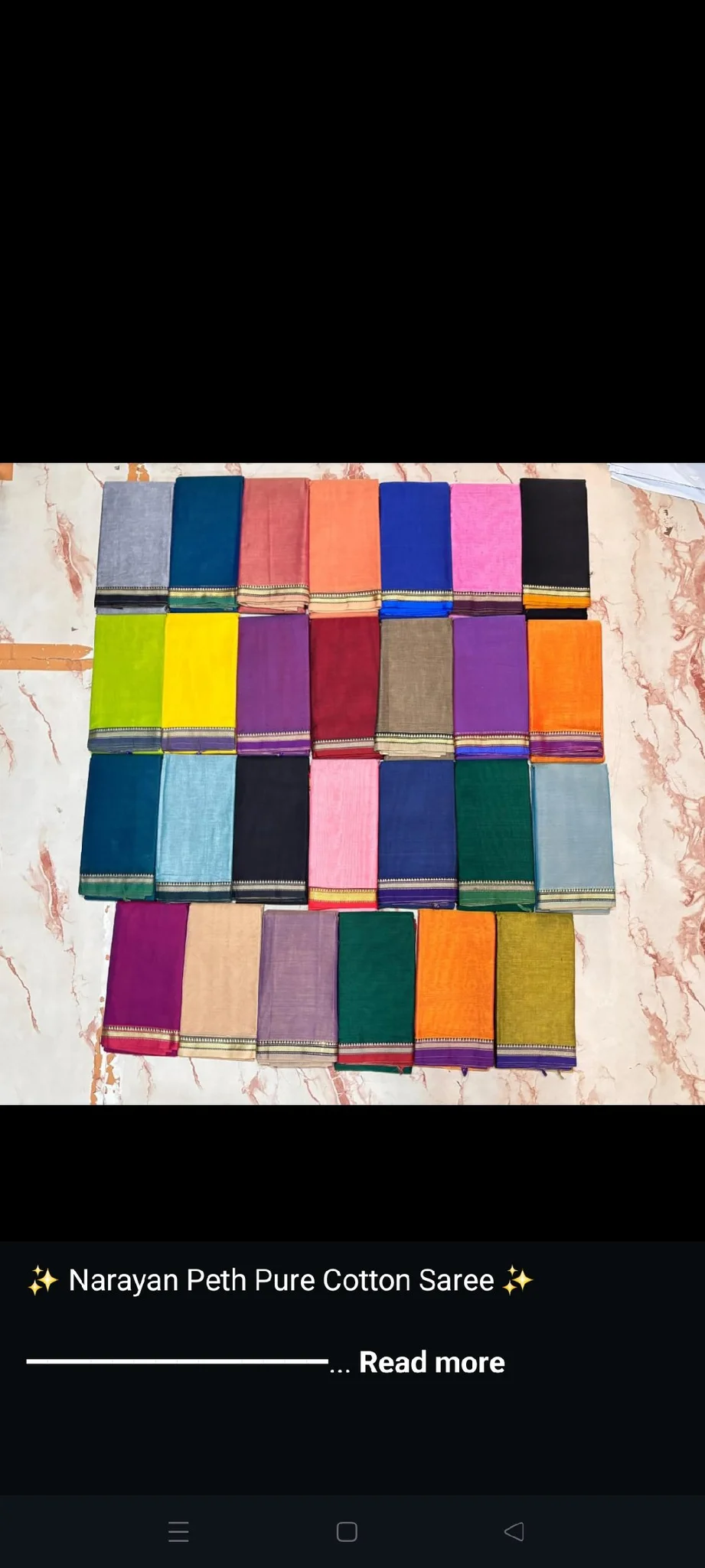 Narayan Peth Pure Cotton Saree thumbnail 3