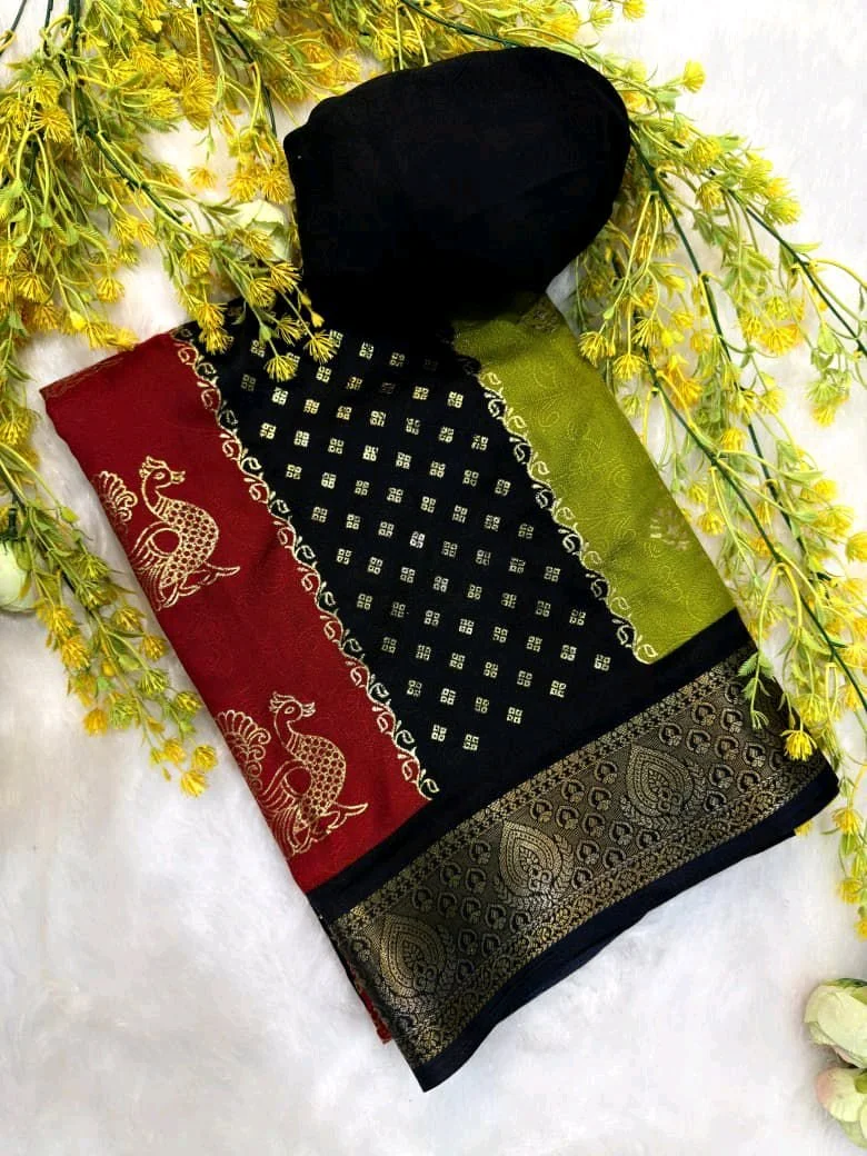 Ajrakh Saree 1