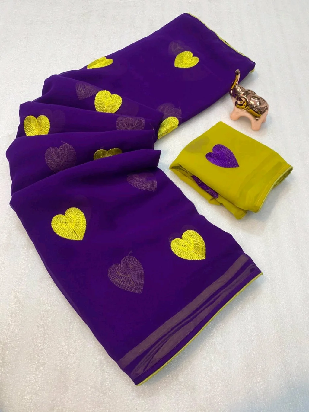 Georgette Sarees thumbnail 3