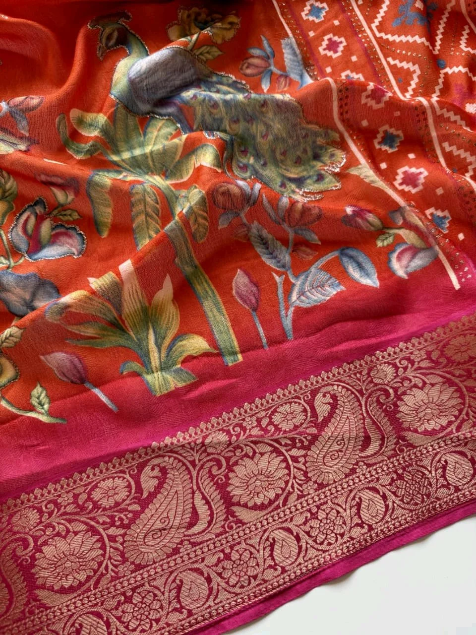 Banarasi Georgette Saree 5