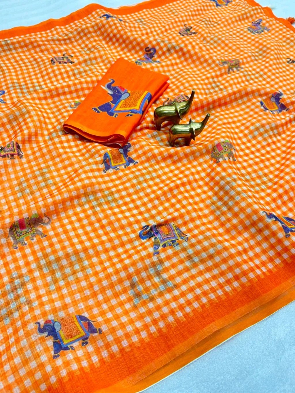 Sift Linen Cotton Sarees thumbnail 7
