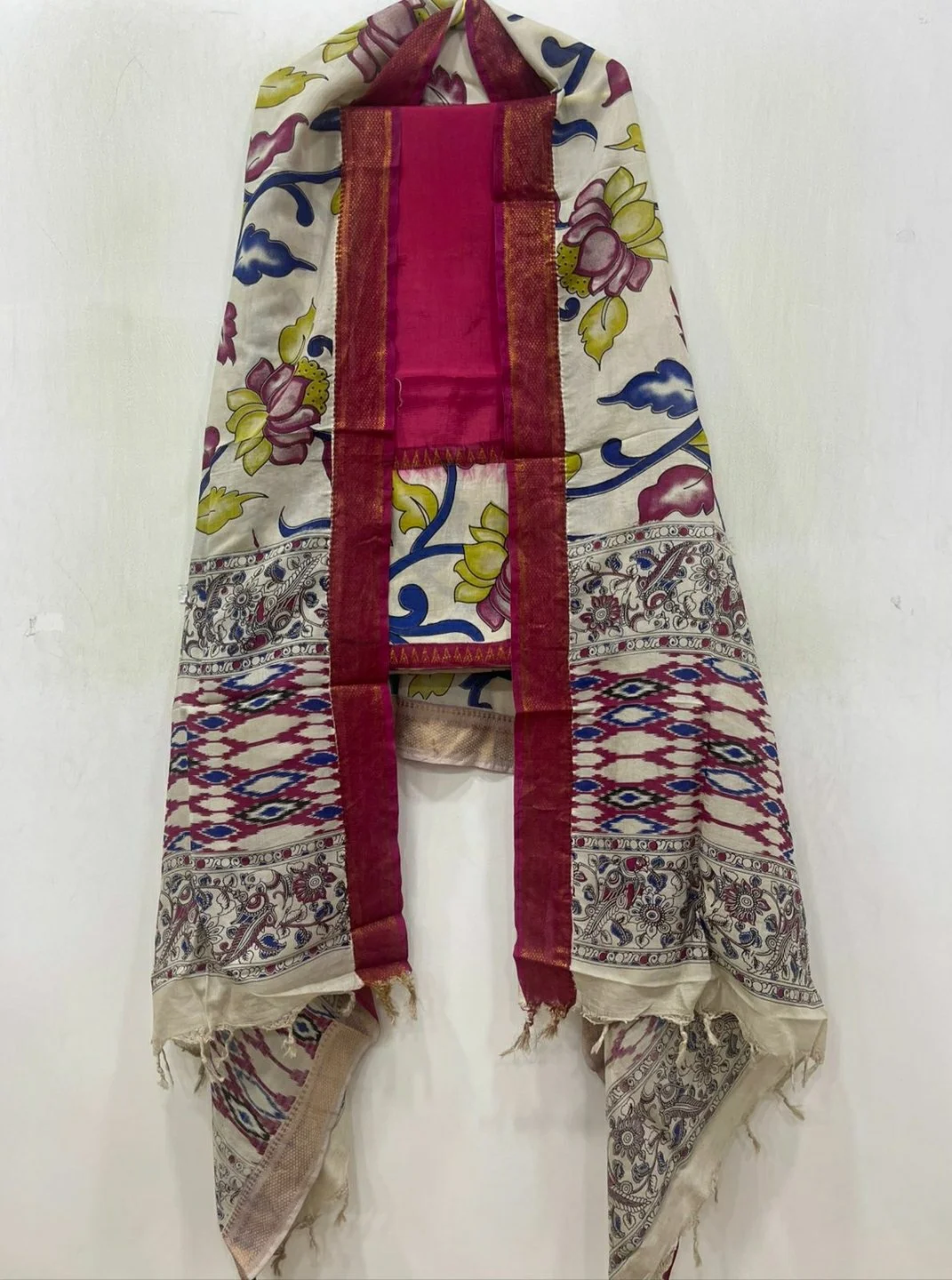 mangalagiri pattu dress meterials 5