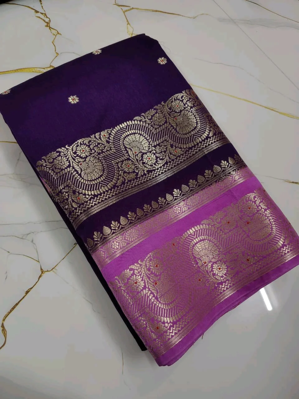 Katan Raw Mango Bananas Sarees thumbnail 9