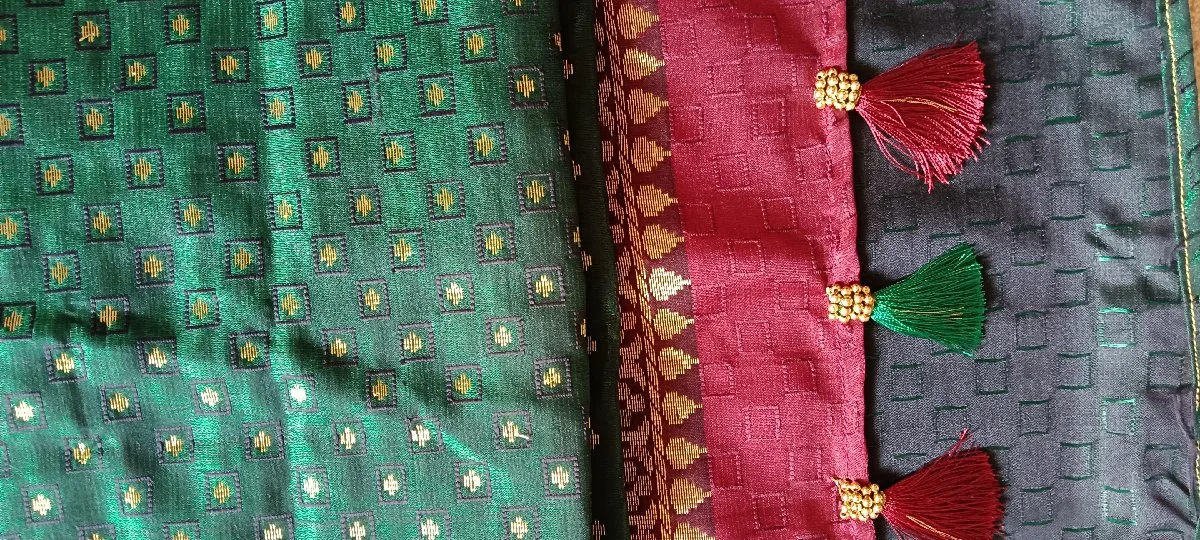 Premium Saree Tassels Work with Beads (service )customized thumbnail 3