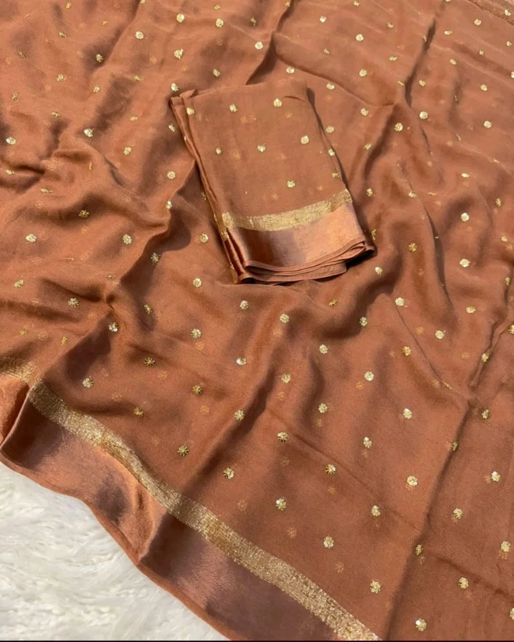 Satin Pure Viscose Sarees 5
