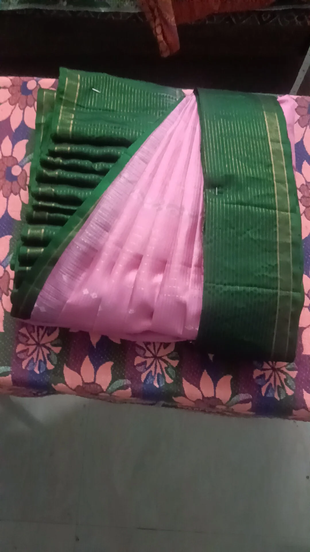 krish pleats saree  Pre-pleating service 7