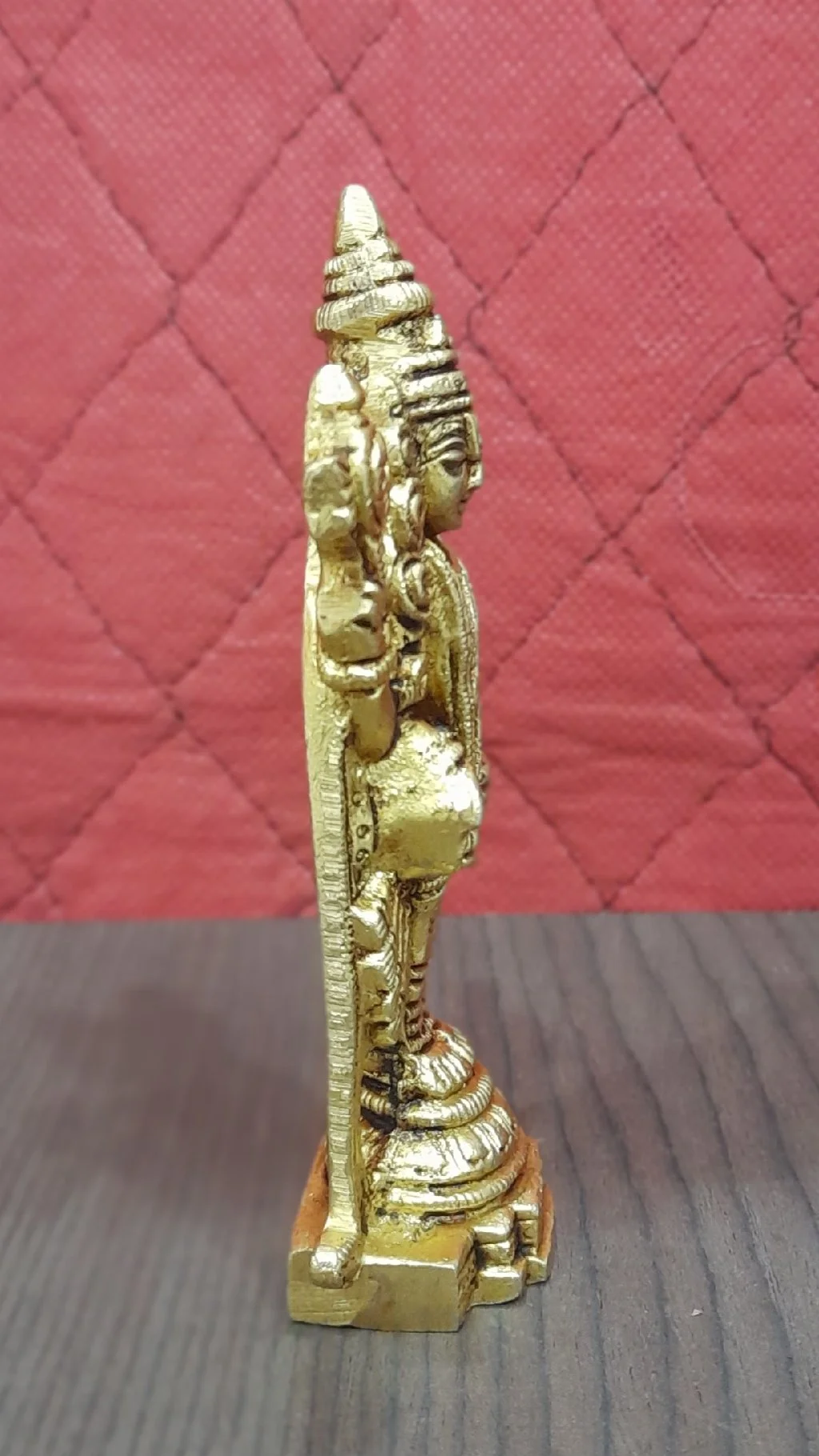 Lord Venkateswara Balaji Brass Idol | 5 Inch | Perfect for Pooja Mandir | Return Gifts | 4