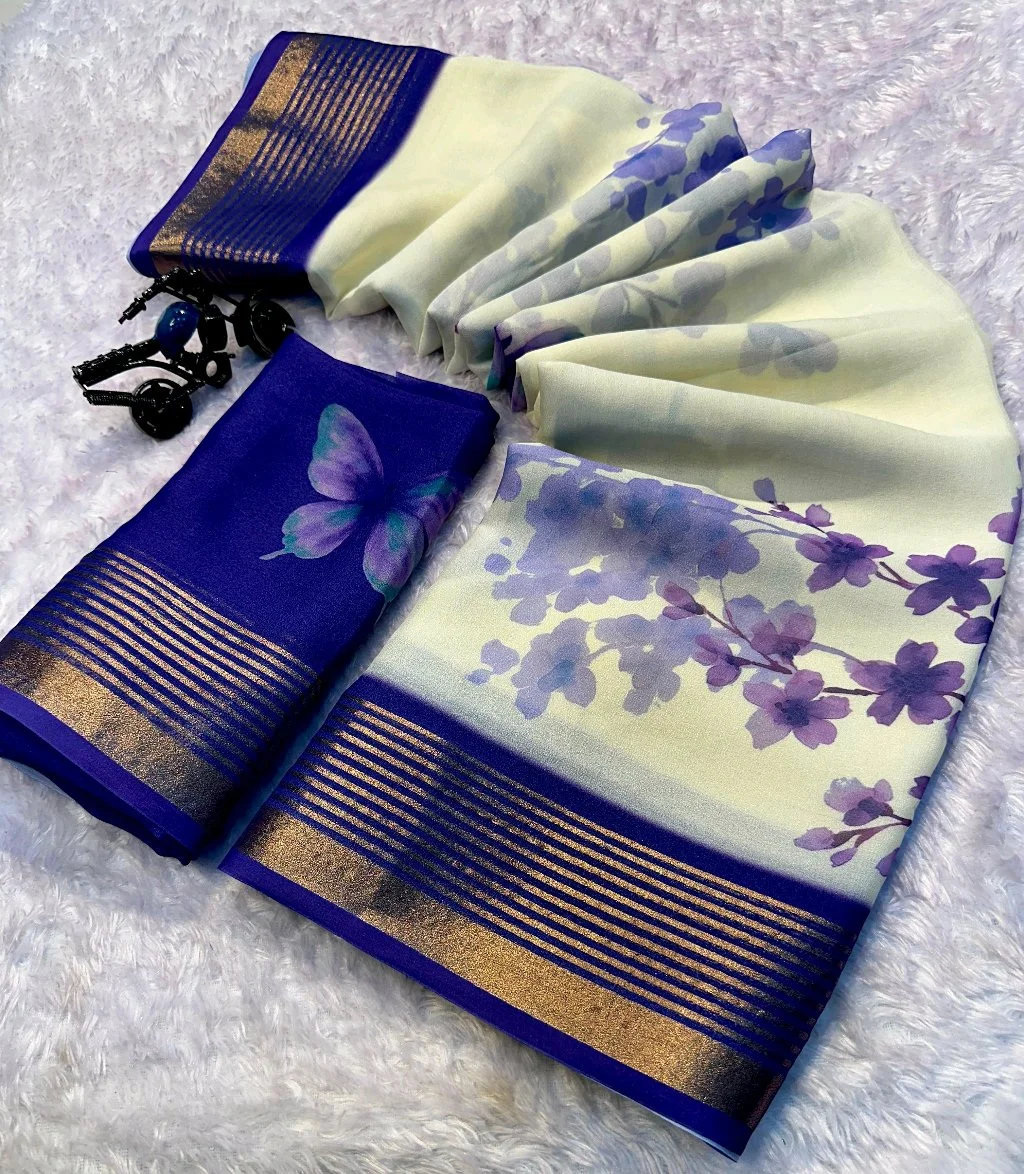 Sift Georgette Sarees thumbnail 1