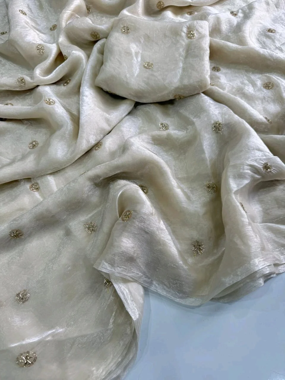 Space Sattin Sarees 5