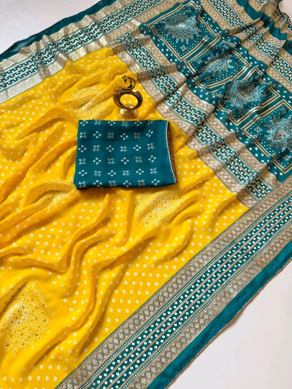 Moss Saree thumbnail 7