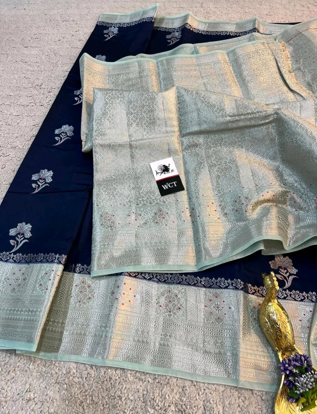 Banarasi Semi Katan Saree 3