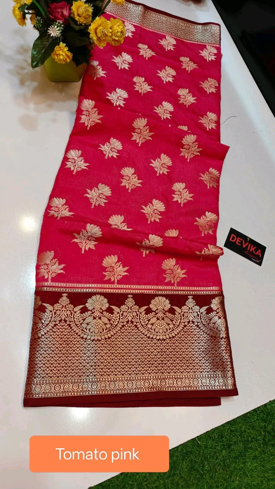 Pure Banarasi Viscose Georgette  Saree 2
