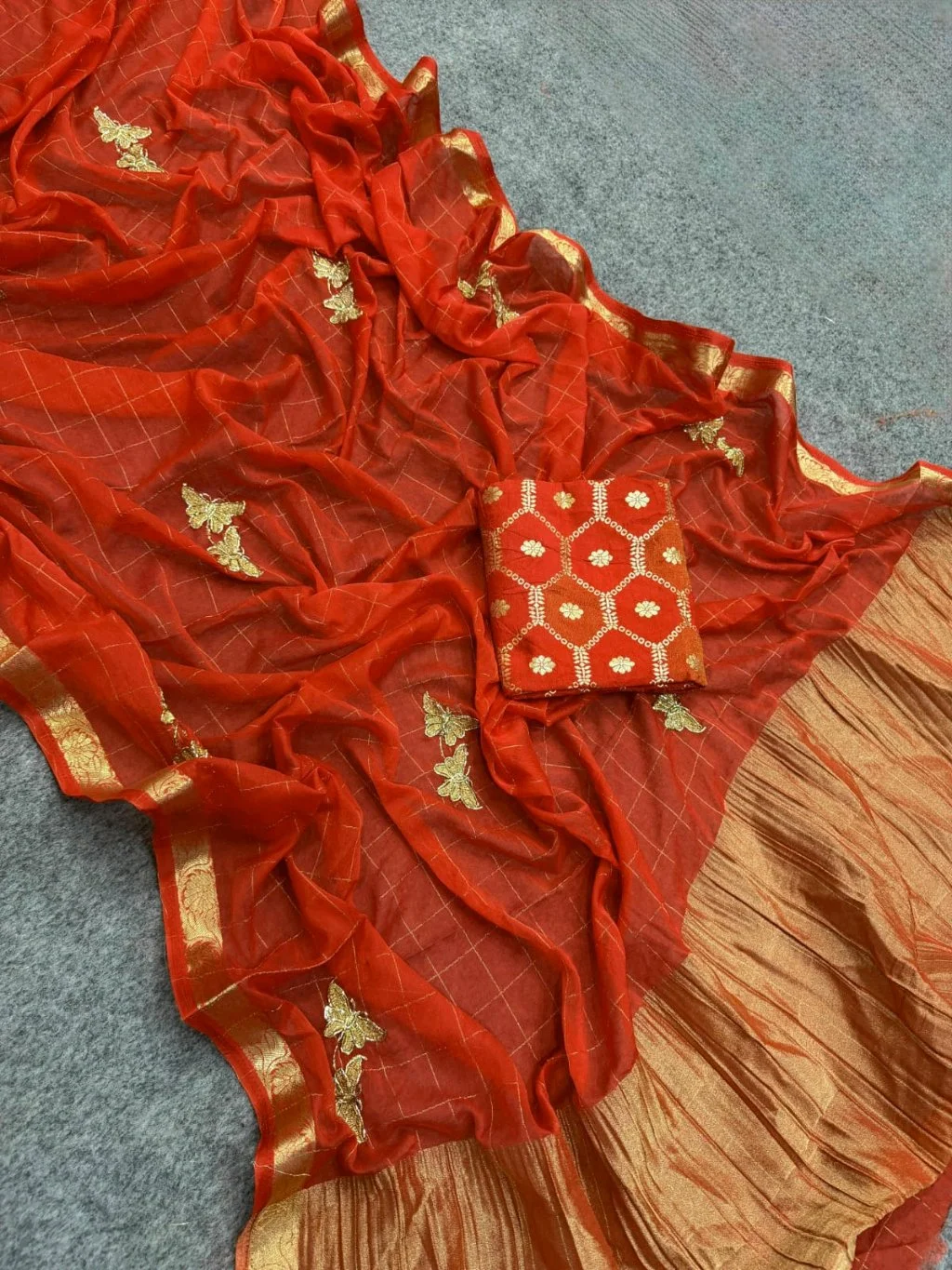 Viscose Georgette Sarees 4