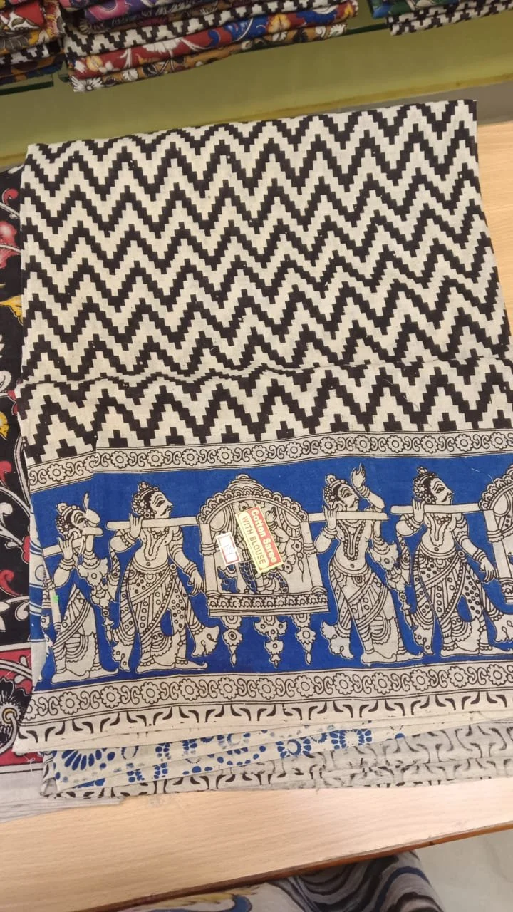 kalamkari cotton sarees