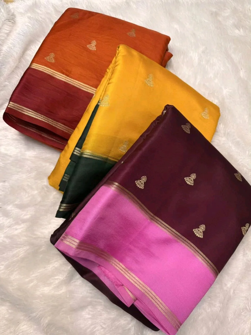 Banarasi Handloom Semi Georgette Sarees 2
