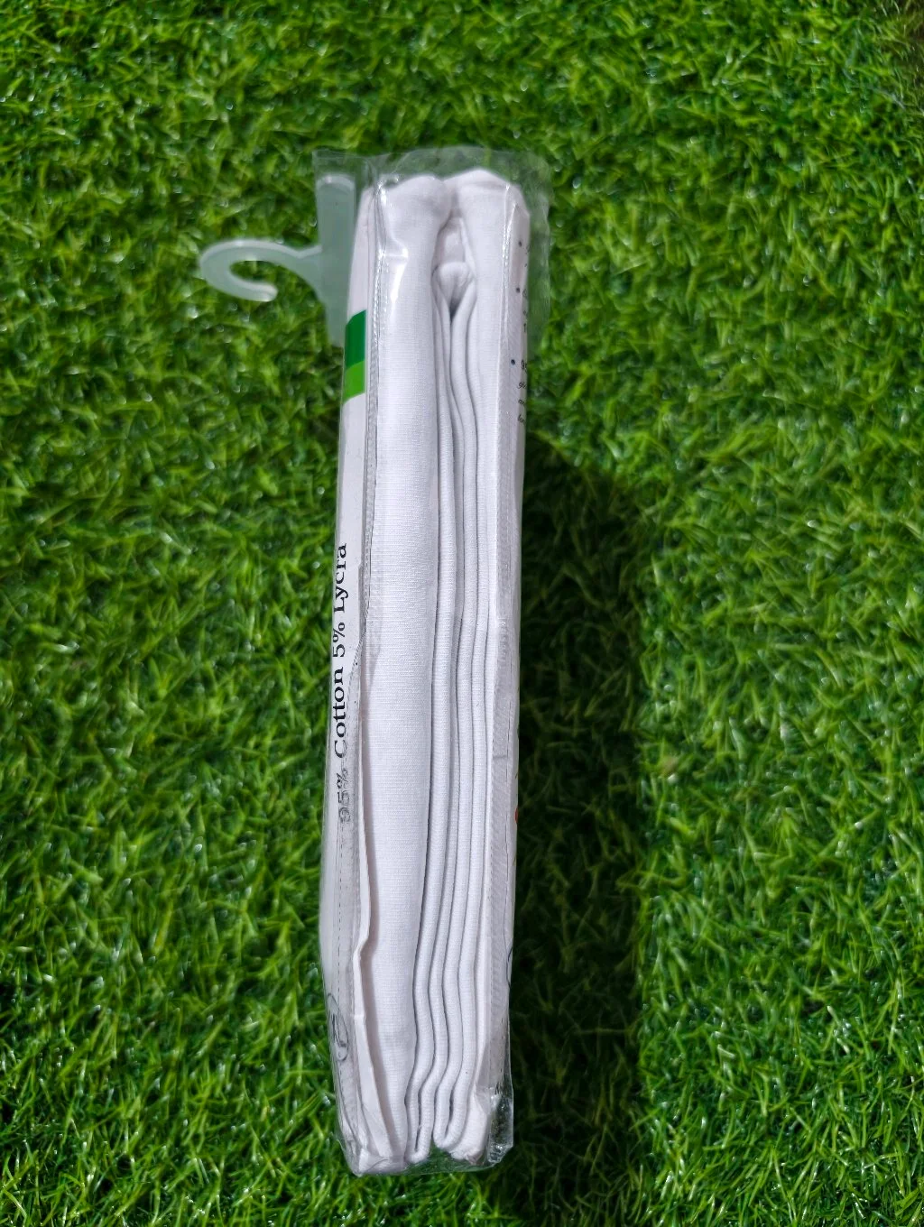 Natty Girl Ankle Fit Bio Wash Leggings White Colour 2