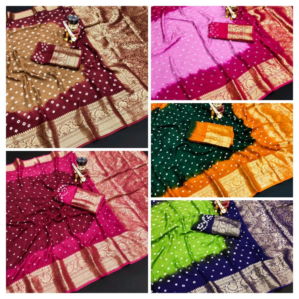 KANJIVARAM BANDHANI COLLECTION thumbnail 9