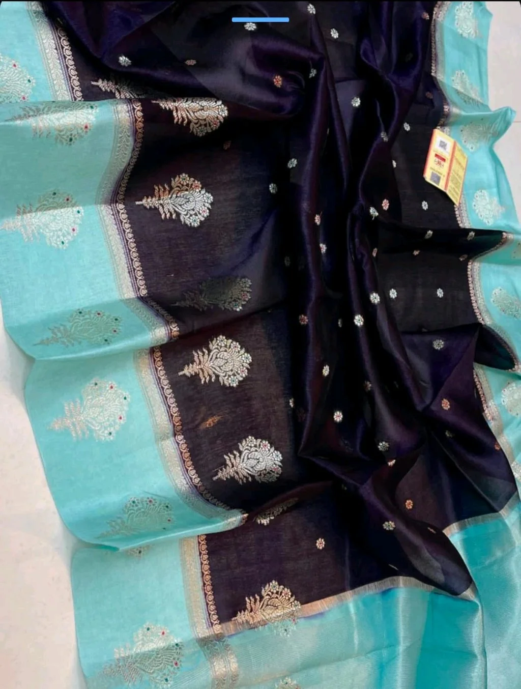 Warm Silk Dyed Banarasi Sarees thumbnail 4