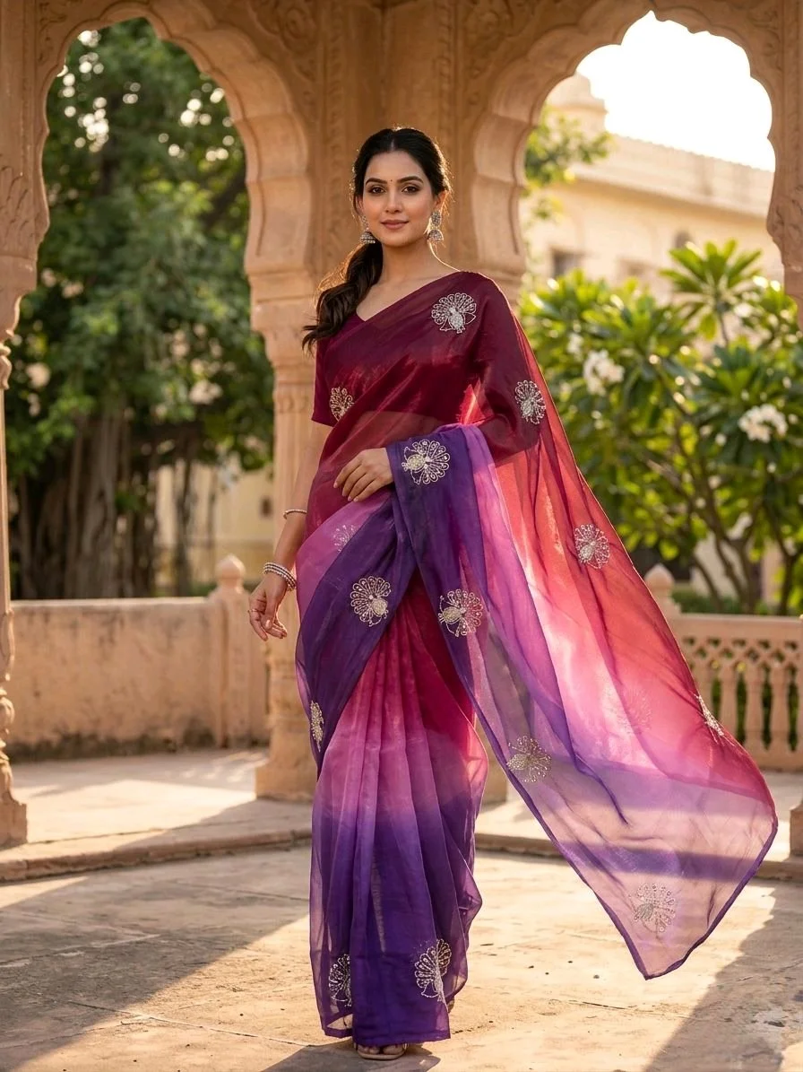 Soft Space silk Saree 2