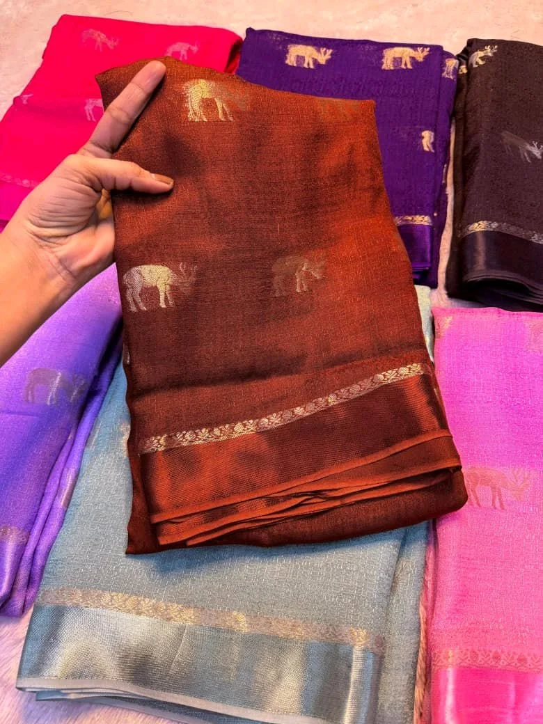 PURE VISCOSE SOFT SAREE 3