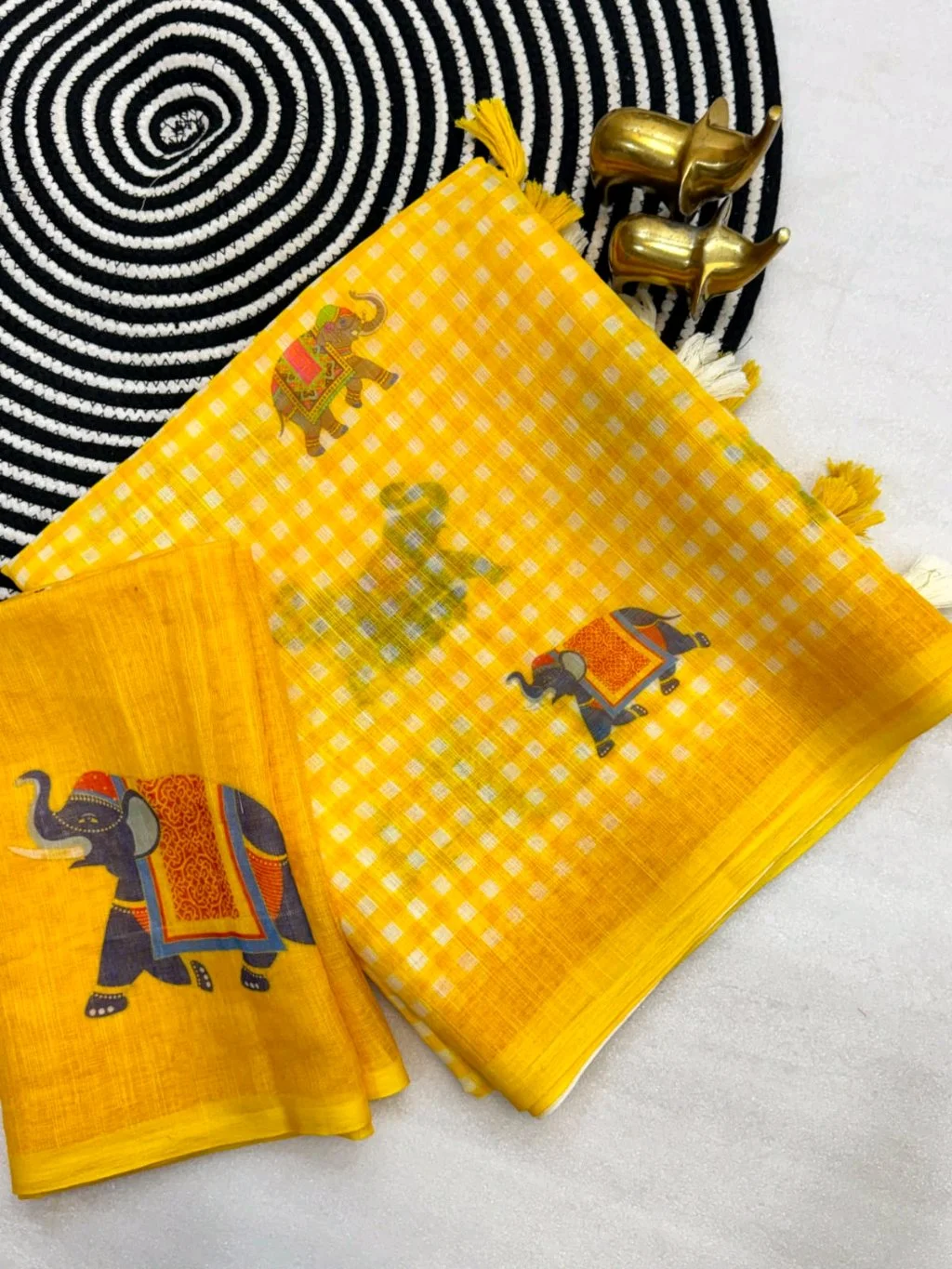 Sift Linen Cotton Sarees thumbnail 2