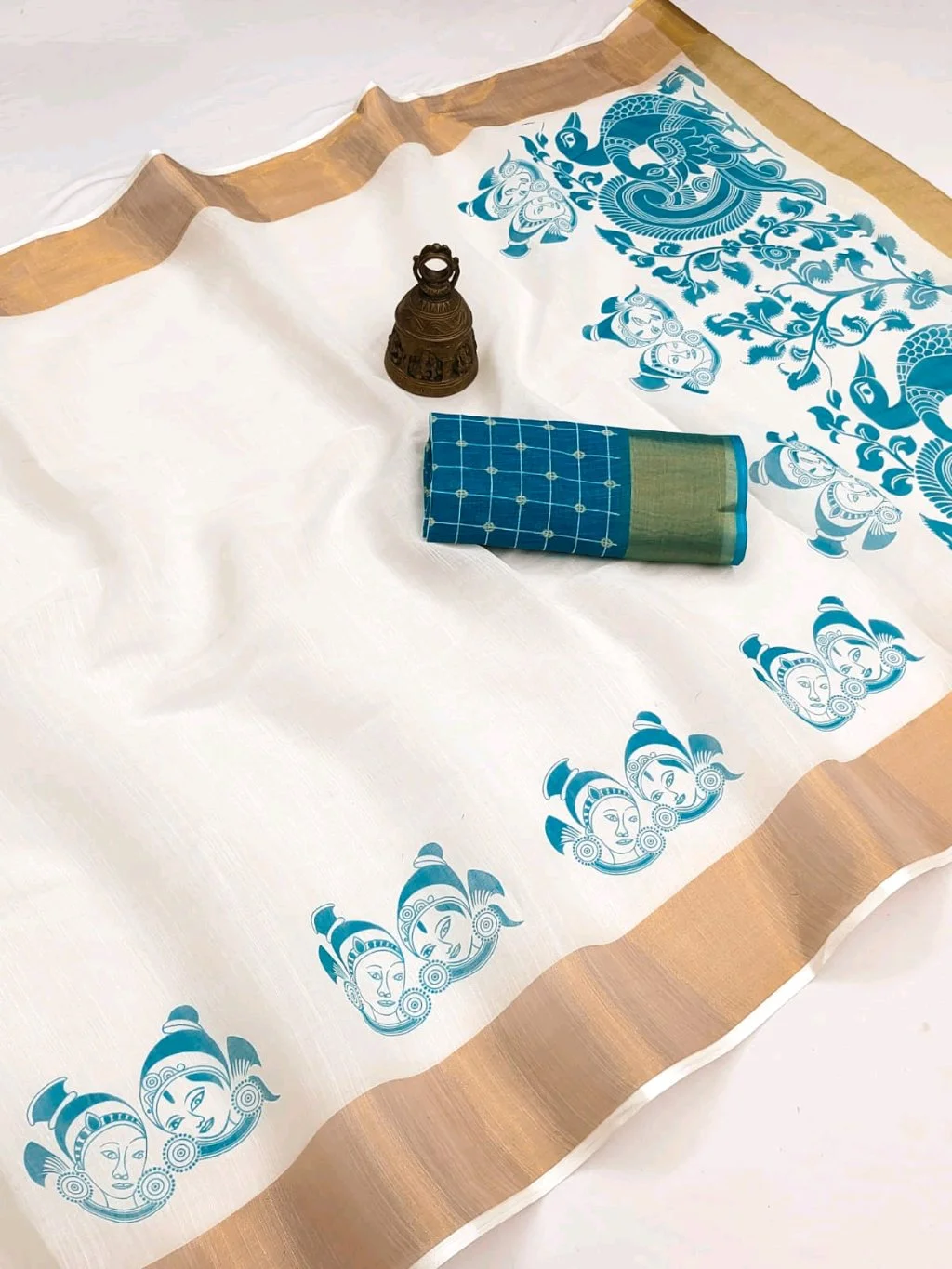 Premium Linen Sarees 7
