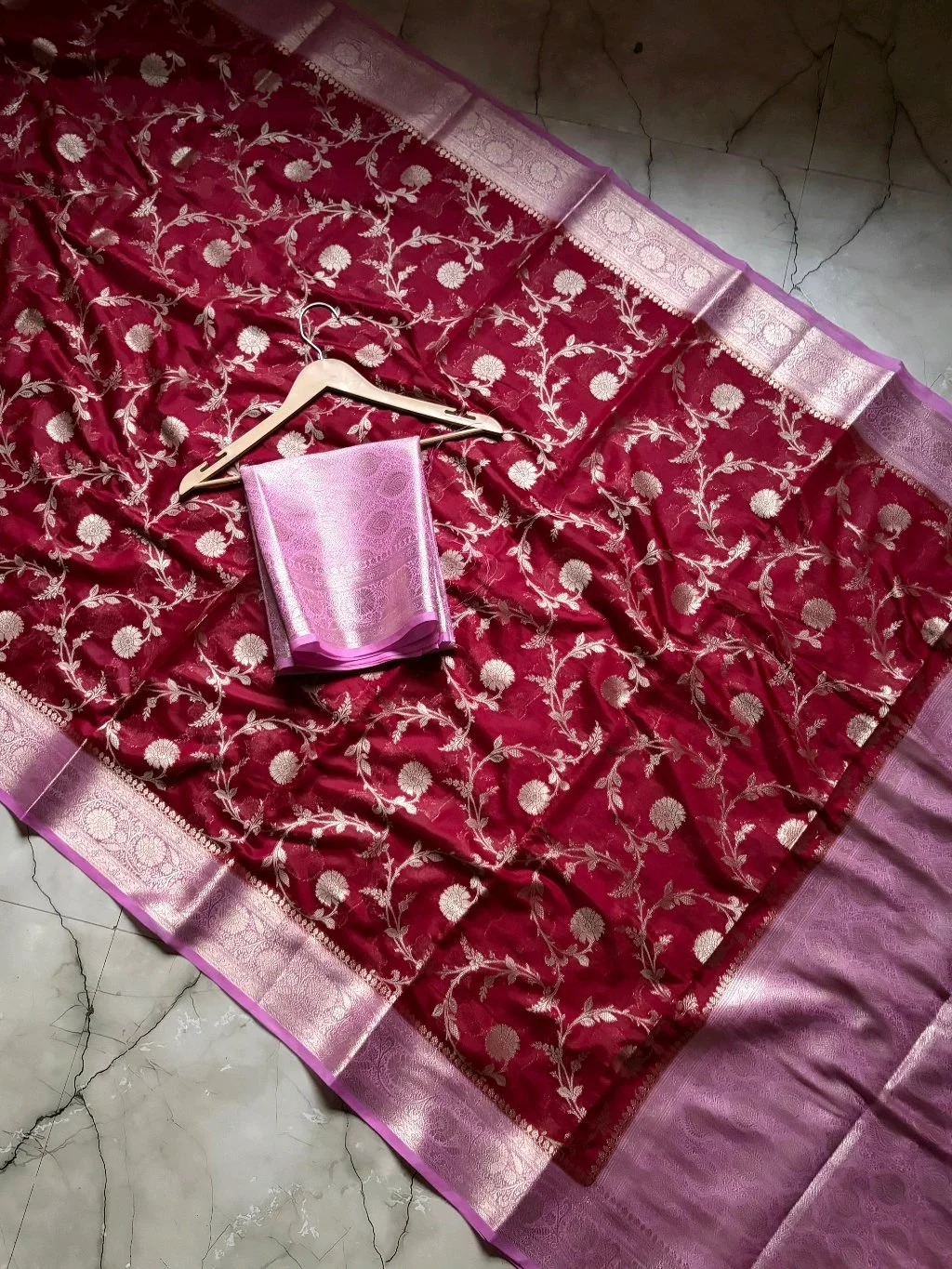 Banarasi Semi Georgette Saree 8