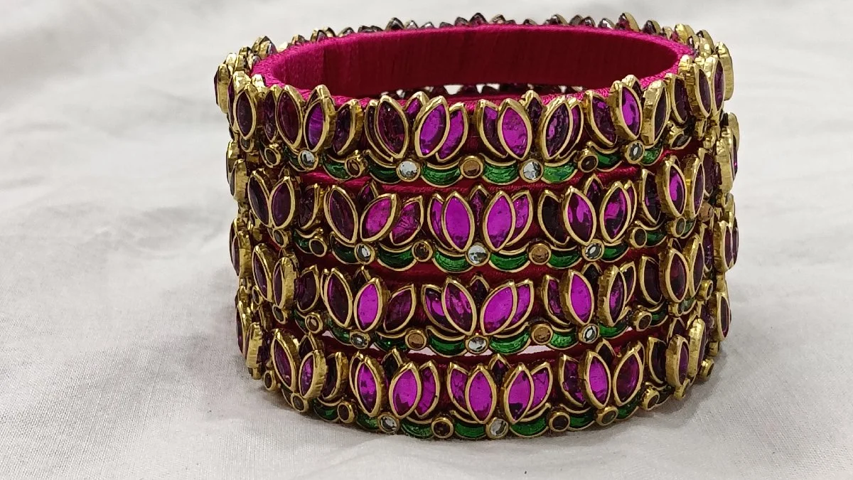 Lotus bangles